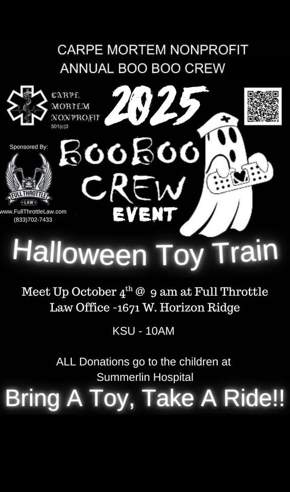 2025 Carpe Mortem BooBoo Crew Event – Halloween Toy Train