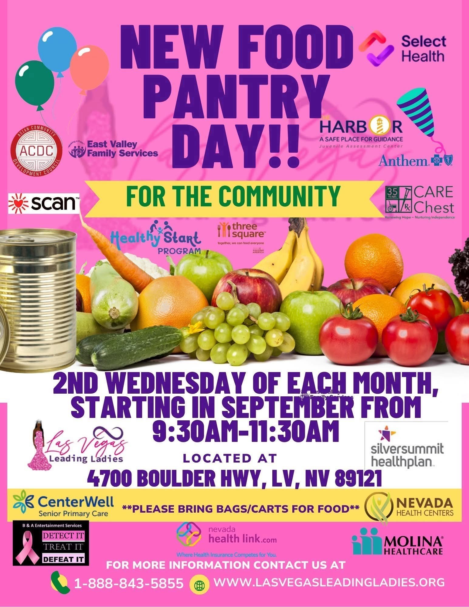 NEW FOOD PANTRY DAY!!