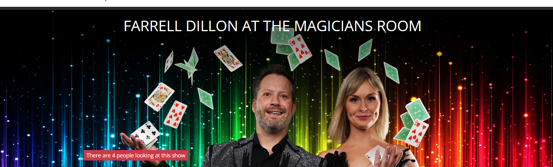 Farrell Dillon at The Magicians Room