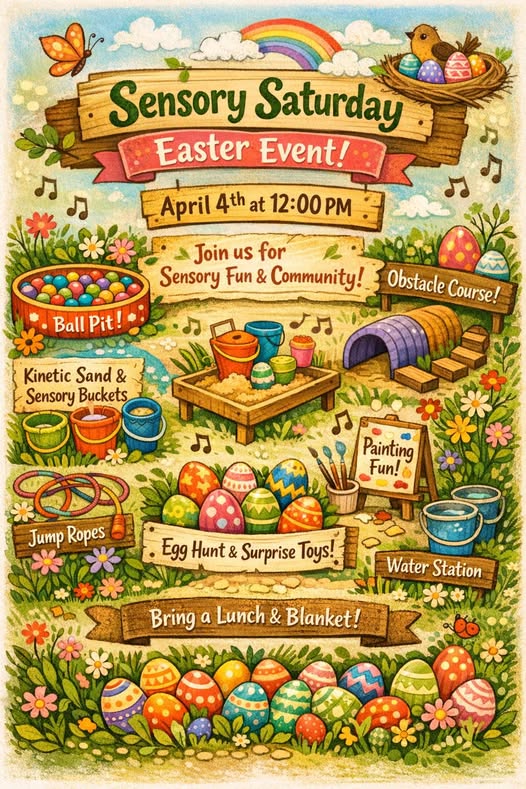 Sensory Saturday Easter Picnic at Sunset Park