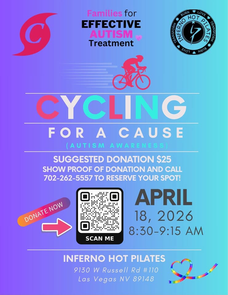 Cycling For A Cause (Autism Awareness)