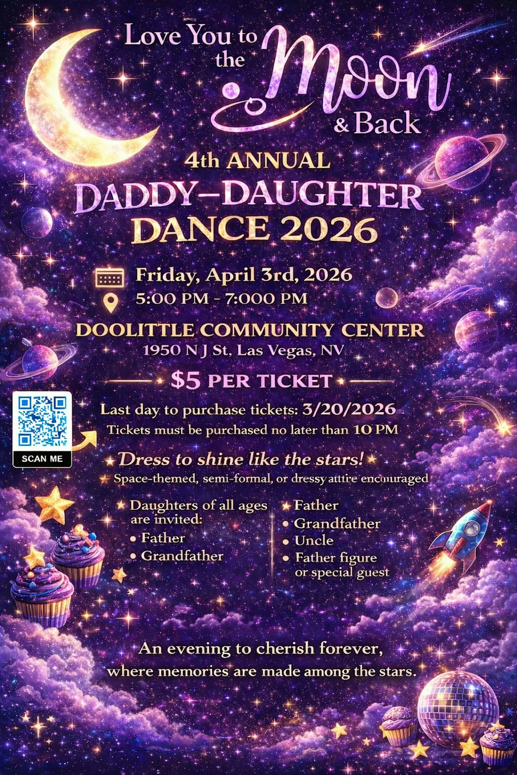 The 4th Annual Daddy Daughter’s Dance 2026